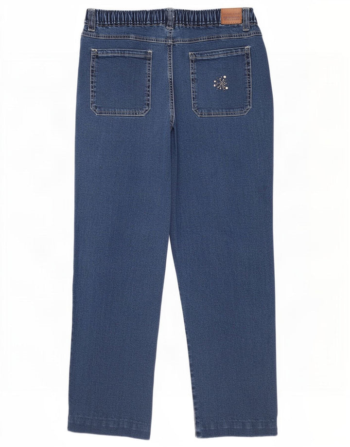 Farah Γυναικείο Classic Straight Jeans W36 L27 Μπλε Βαμβακερό