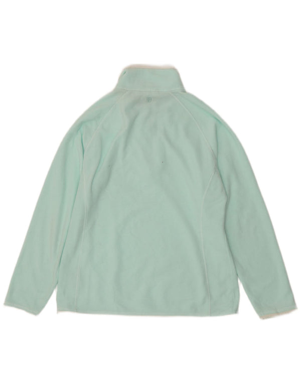 MOUNTAIN WAREHOUSE Γυναικείο φερμουάρ Fleece Jumper UK 14 Large Turquoise