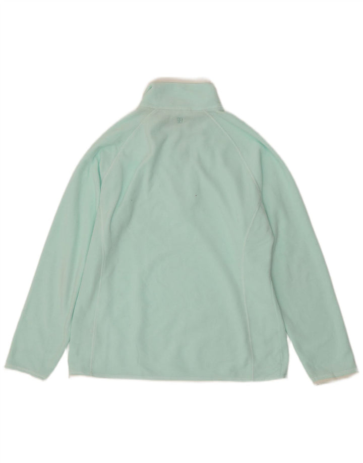 MOUNTAIN WAREHOUSE Γυναικείο φερμουάρ Fleece Jumper UK 14 Large Turquoise