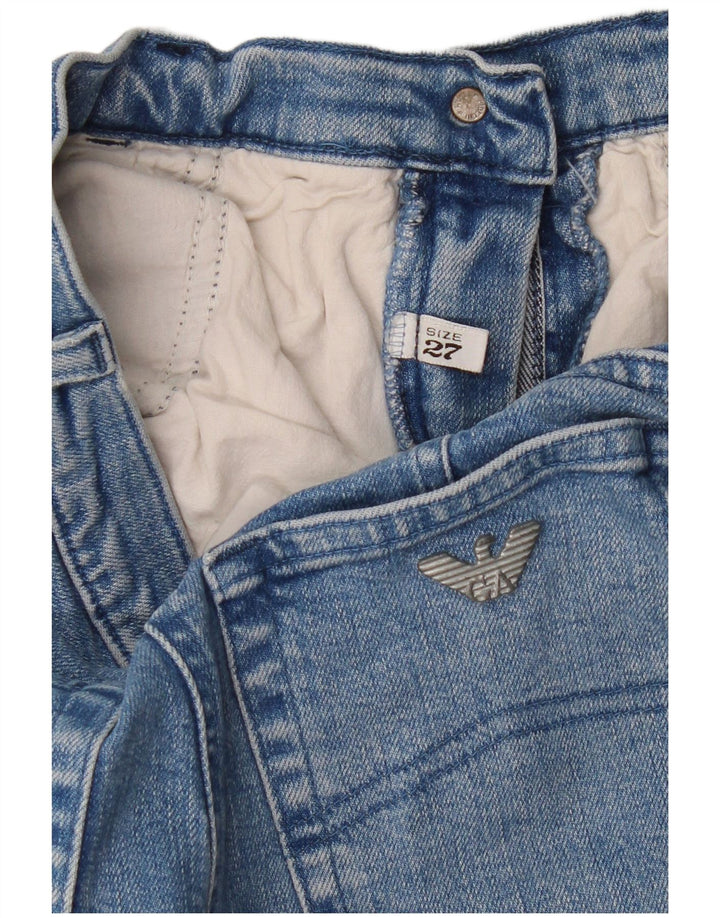 Armani Γυναικείο Straight Jeans W27 L27 Blue
