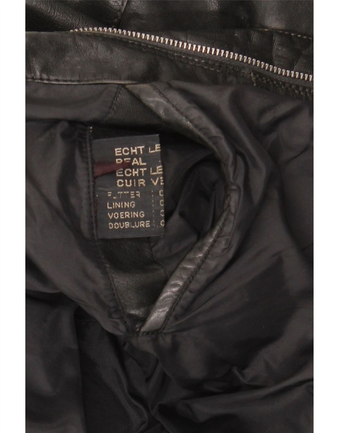 Vintage Ανδρικό Δερμάτινο Μπουφάν UK 42 XL Μαύρο Δερμάτινο