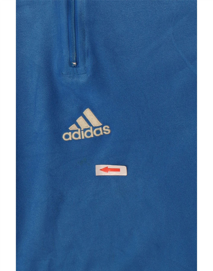 Adidas Γυναικεία φόρμα με φερμουάρ με λαιμόκοψη με μακρυμάνικο μεσαίο πολυεστέρα
