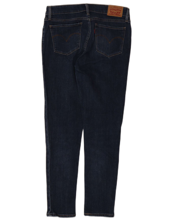 Levi's Womens 711 Skinny Jeans W27 L26 Blue Cotton