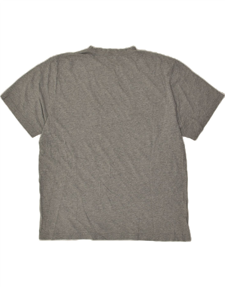 L.L.BEAN Womens T-Shirt Top UK 14 Large Grey Cotton | Vintage L.L.Bean | Thrift | Second-Hand L.L.Bean | Used Clothing | Messina Hembry 