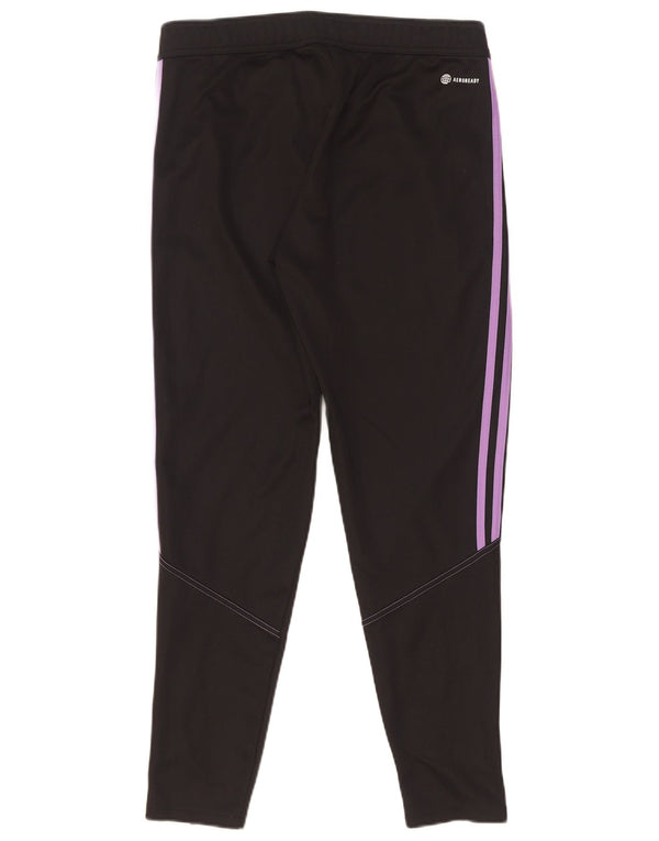 Adidas Γυναικεία φόρμα παντελόνι UK 12/14 Μεσαίο μαύρο πολυεστέρα