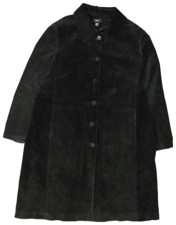 H&M Γυναικείο σουέτ πανωφόρι UK 26 4XL Μαύρο