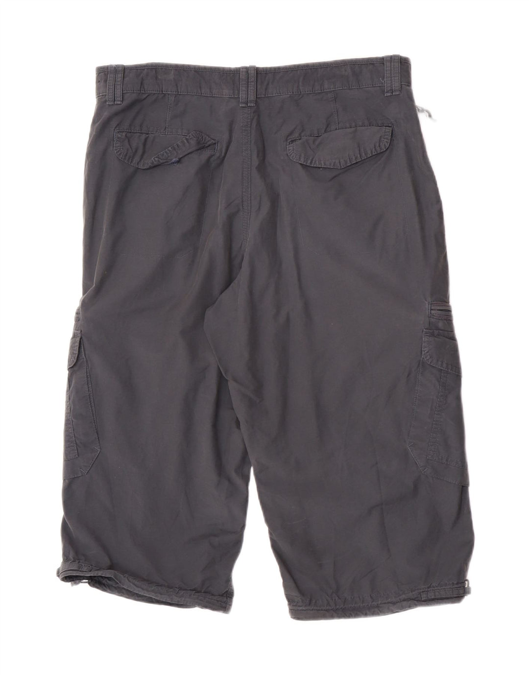 Marks & Spencer Mens Blue Harbour Cargo Bermuda Shorts W34 Large Grey