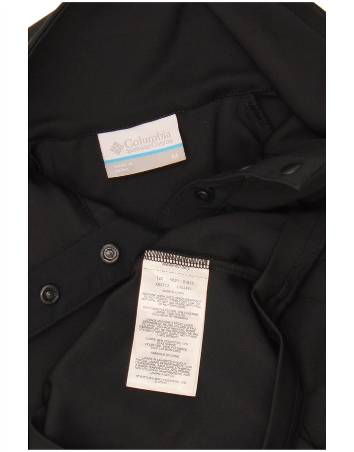 Γυναικεία φόρμα πουλόβερ με λαιμόκοψη με κουμπιά COLUMBIA Top UK 12 Medium Black