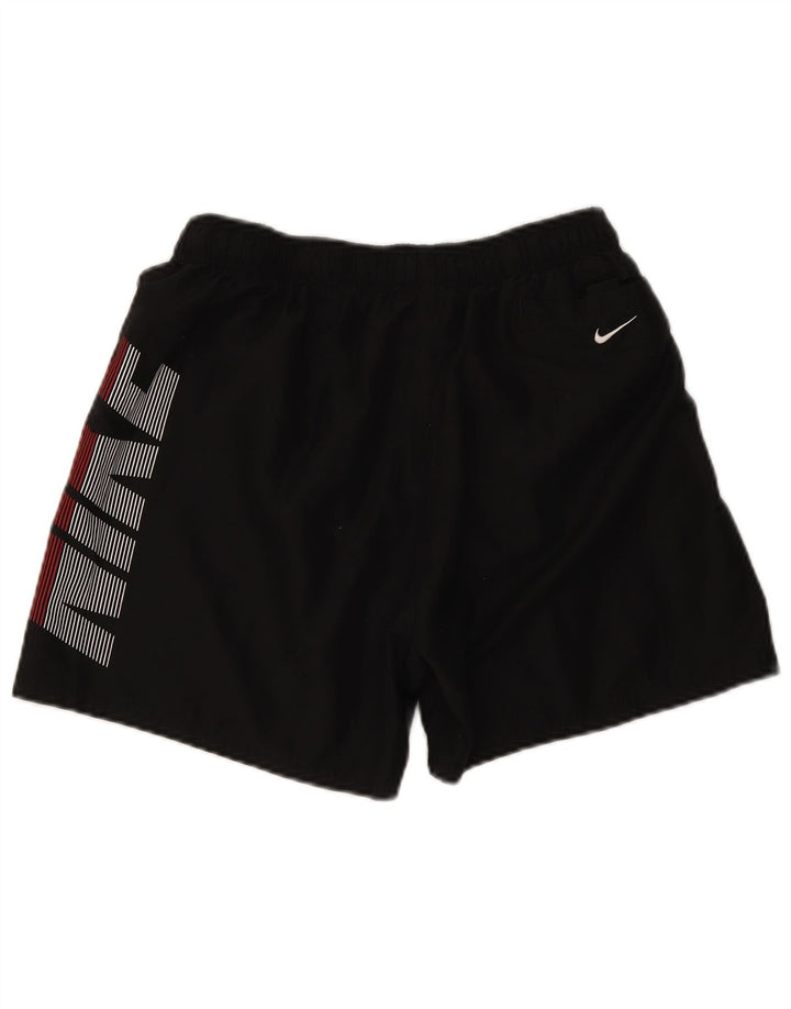 Γραφικό αθλητικό σορτς Nike, ανδρικό Dri Fit, μεγάλο μαύρο πολυεστέρα