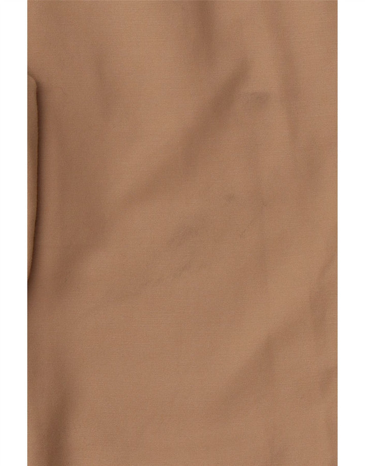 ZARA Γυναικείο κωνικό παντελόνι Chino EU 38 Small W28 L25 Καφέ βαμβακερό