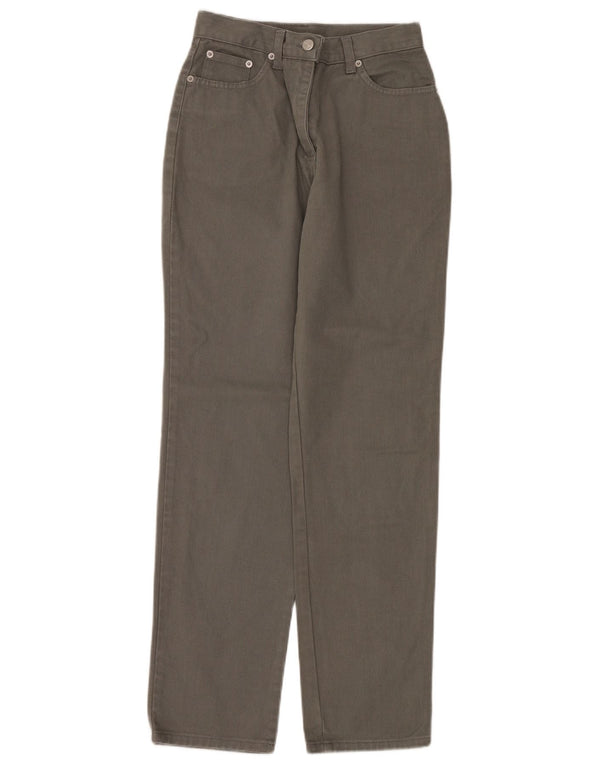 Γυναικείο Oviesse τζιν με κωνικό ψηλόμεσο IT 42 Medium W26 L30 Γκρι βαμβακερό