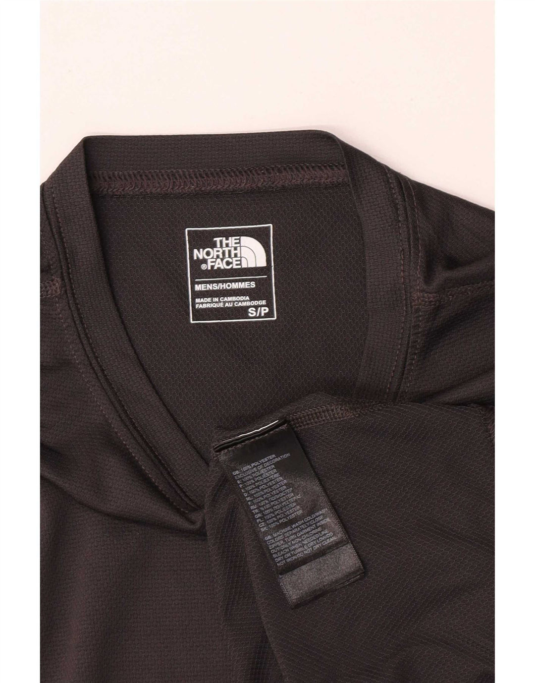 Ανδρικό T-Shirt North Face Top Small Grey Polyester