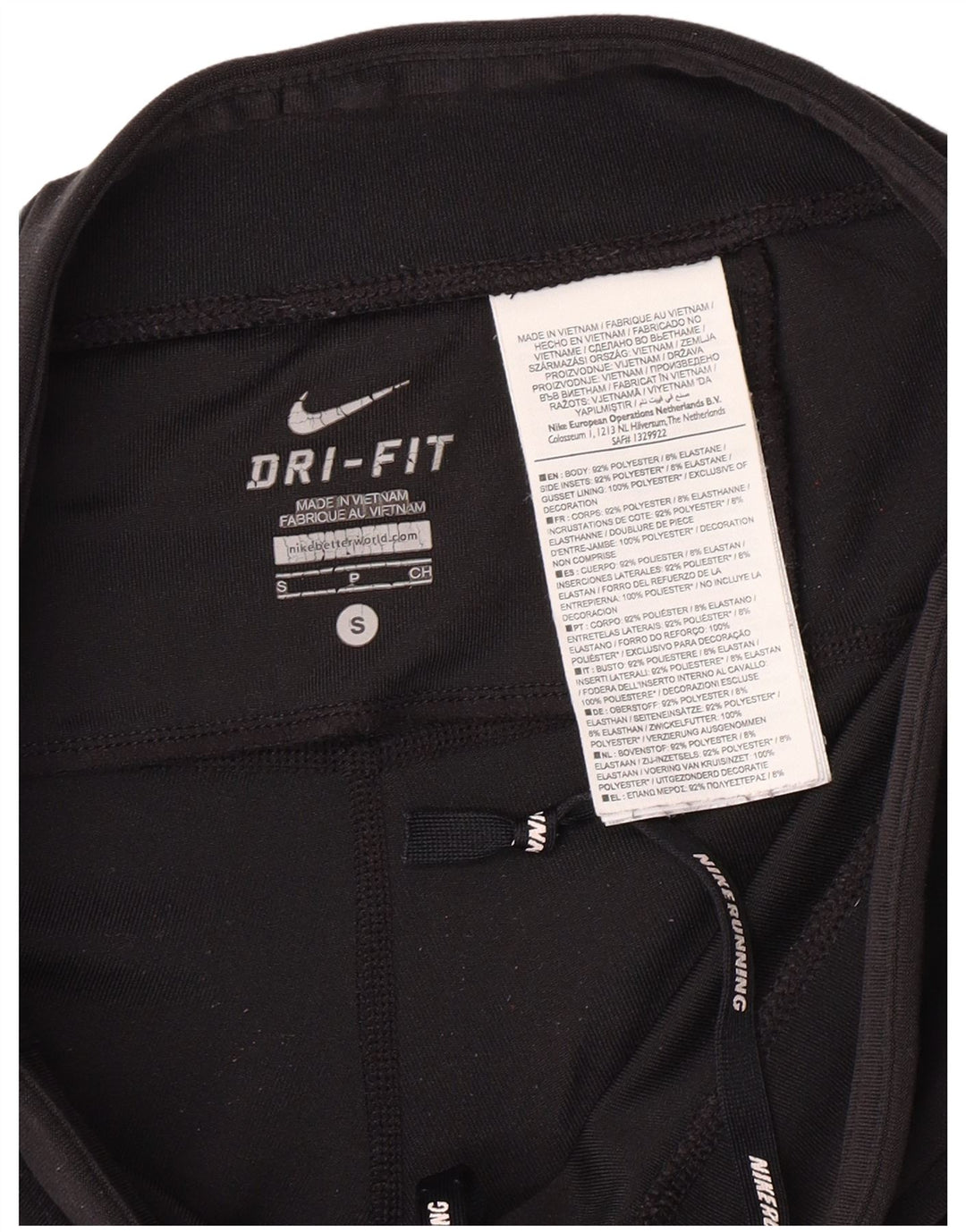 Γυναικεία κολάν NIKE UK 10 Small Black Polyester