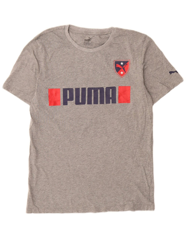Ανδρικό γραφικό T-Shirt PUMA Top Small Grey