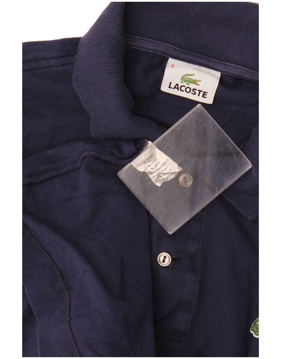 Ανδρικό μπλουζάκι πόλο Lacoste, νούμερο 6 XL Navy Blue