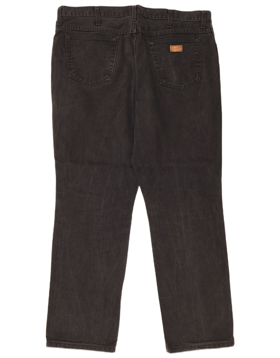 WRANGLER Ανδρικό Texas Straight Jeans W42 L32 Μαύρο βαμβακερό