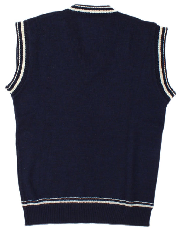 Vintage ανδρικό γιλέκο Tank Top Medium Navy Blue