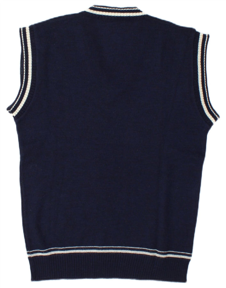 Vintage ανδρικό γιλέκο Tank Top Medium Navy Blue