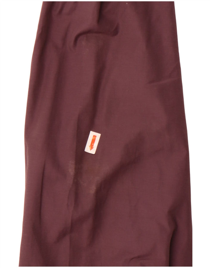 Lyle & Scott Ανδρικό μπουφάν βροχής με κουκούλα UK 36 μικρό βαμβακερό μπορντό