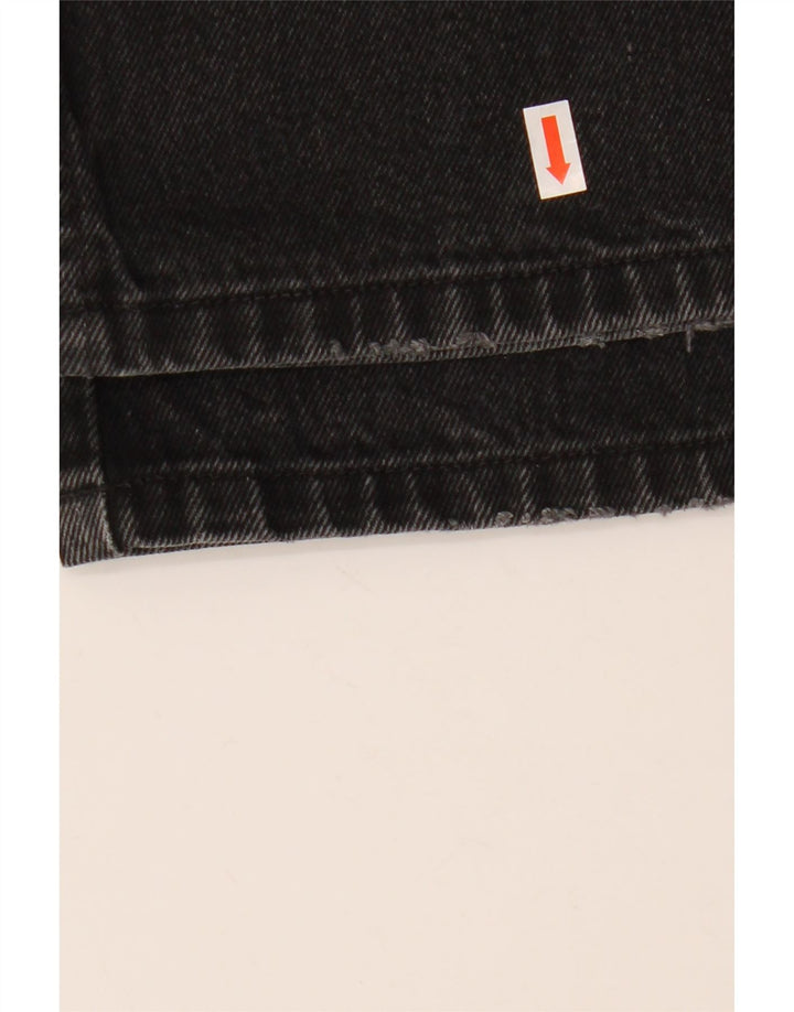 Ανδρικό τζιν WRANGLER Comfort Fit ίσιο W31 L32 Μαύρο βαμβακερό