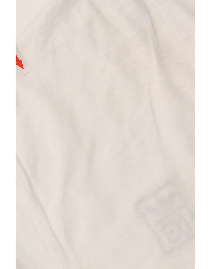 Ανδρικό T-Shirt Adidas Top μεγάλο λευκό βαμβακερό