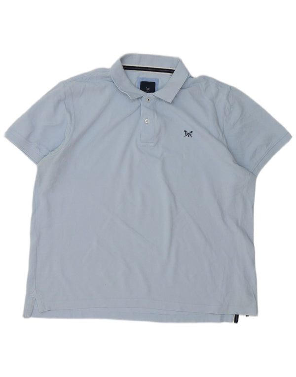 Ανδρικό μπλουζάκι πόλο Crew Clothing 2XL Μπλε βαμβακερό