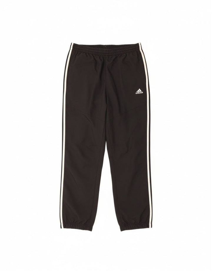 ADIDAS Mens Tracksuit Trousers Joggers  Size 36/38 Small  Black Polyester