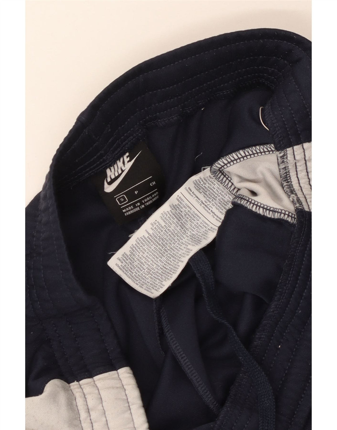 Ανδρική φόρμα Nike Παντελόνι Joggers Small Navy Blue Colorblock Πολυεστέρας