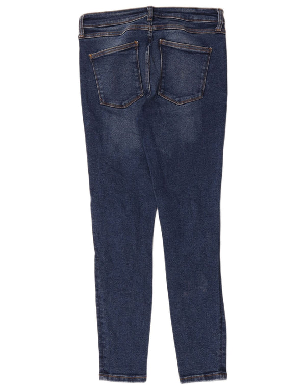 Zara Womens Skinny Jeans EU 40 Medium W30 L27 Blue Cotton