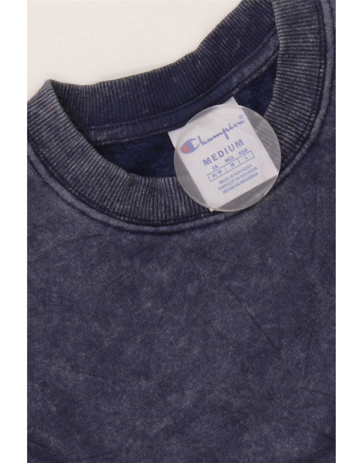 Ανδρικό φούτερ Champion Jumper Μεσαίο μπλε βαμβακερό