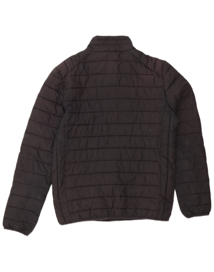 Ellesse Ανδρικό μπουφάν με επένδυση UK 38 Μεσαίου Μαύρου Πολυεστέρα