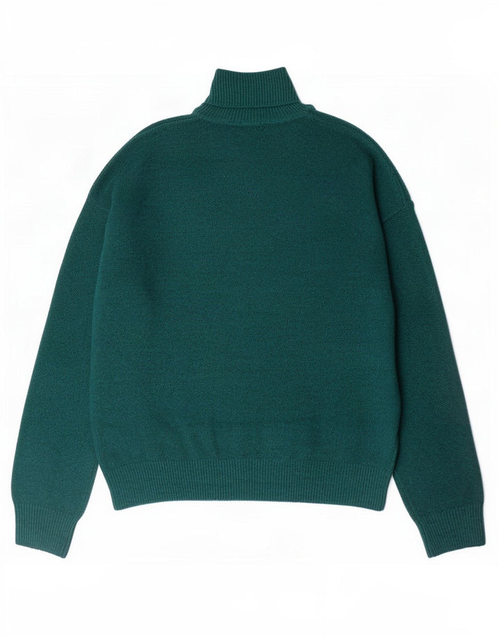 Marks & Spencer Γυναικείο πουλόβερ με λαιμό χελώνα UK 14 Medium Green