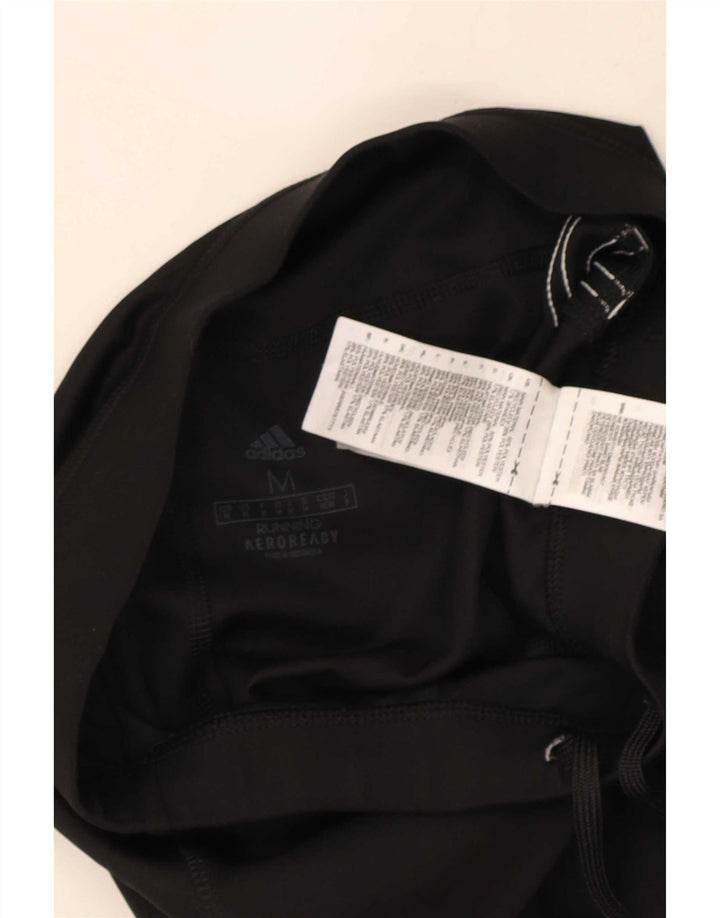 Adidas Γυναικεία Aeroready Κολάν UK 12 Μεσαίου Μαύρου Πολυεστέρα