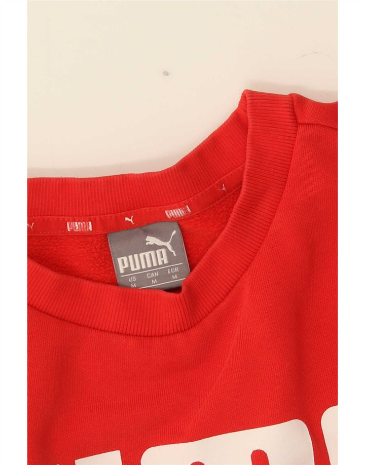 Ανδρικό γραφικό φούτερ Puma Jumper Μεσαίο κόκκινο