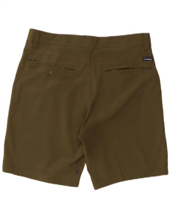 Ανδρικό σορτς chino Volcom μεγάλο χακί πολυεστέρα