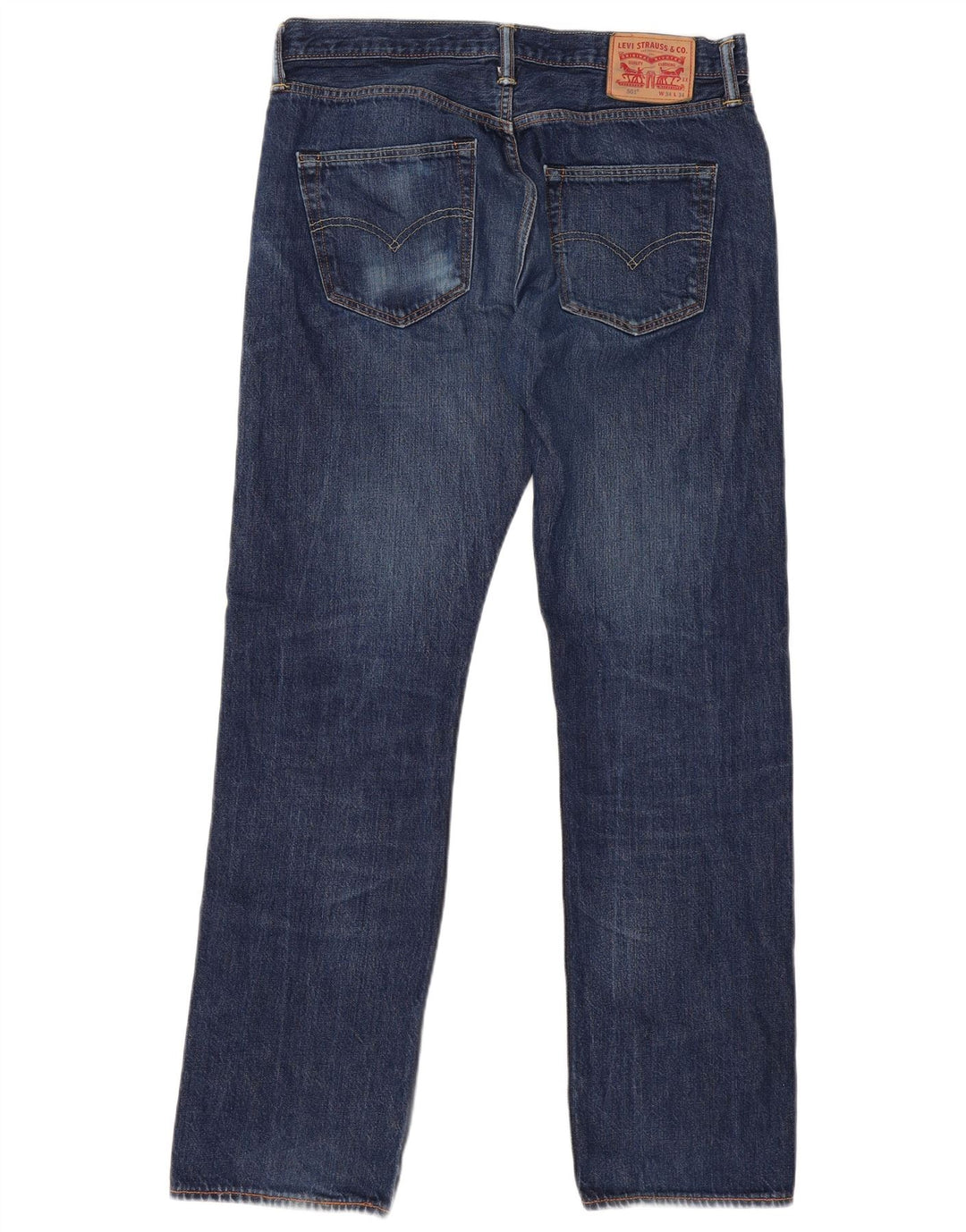 LEVI'S Ανδρικό τζιν 501 ίσιο W34 L34 Μπλε