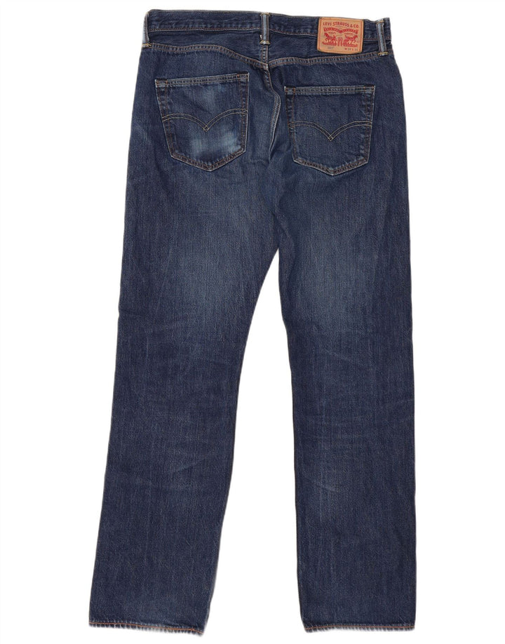 LEVI'S Ανδρικό τζιν 501 ίσιο W34 L34 Μπλε