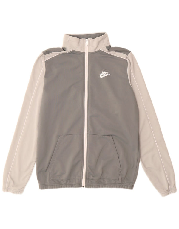 Μπουφάν Nike Boys αθλητική φόρμα 13-14 ετών XL Grey Polyester