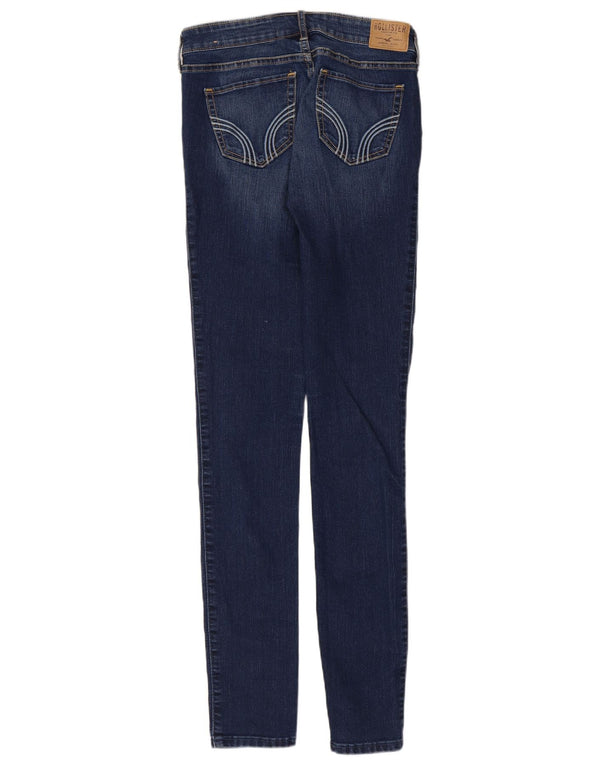 Γυναικείο τζιν Super Skinny HOLLISTER W26 L33 Μπλε βαμβακερό
