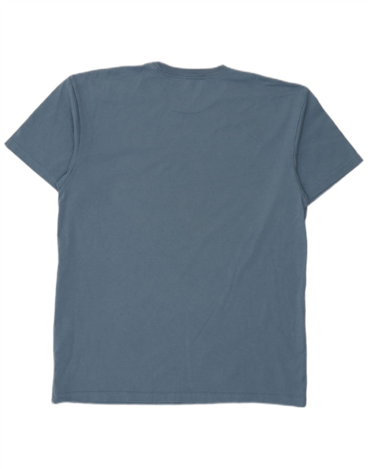 Ανδρικό T-Shirt Carhartt Top από μεσαίο μπλε βαμβακερό