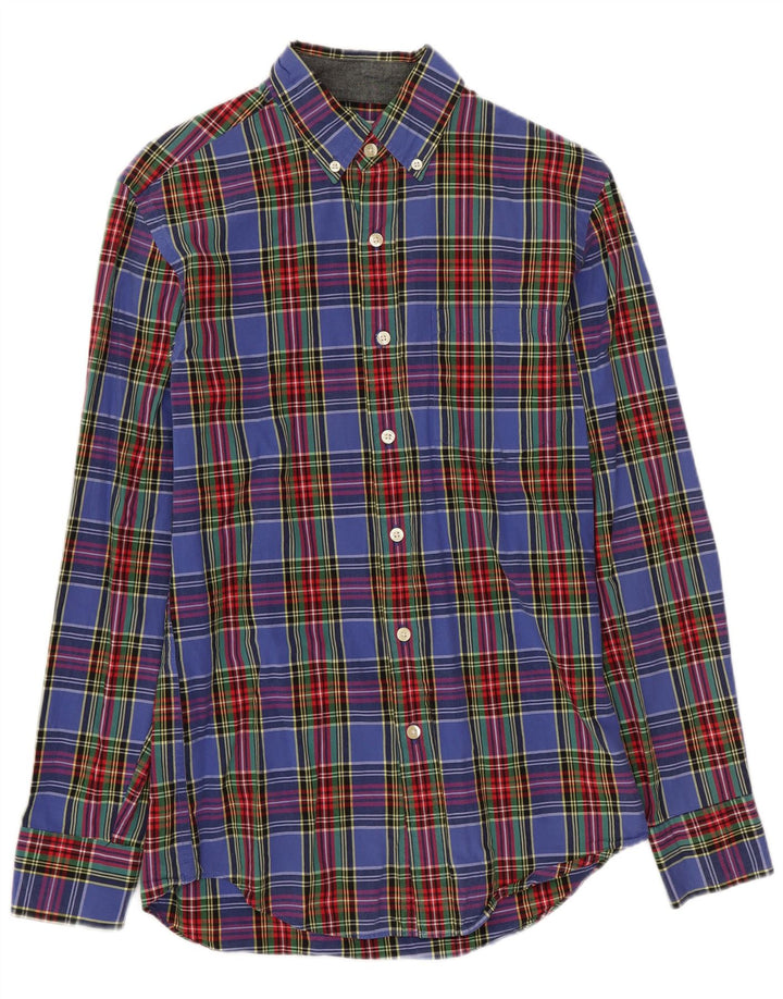 Ανδρικό πουκάμισο J. Crew XS Blue Check Cotton