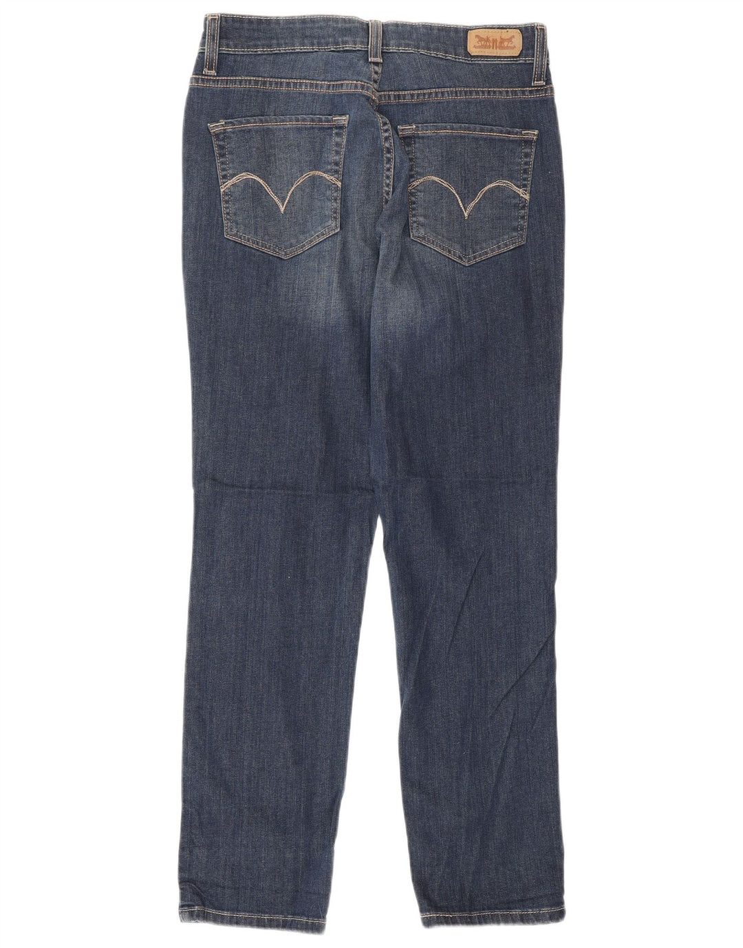 Γυναικείο ψηλό ψηλό στενό τζιν Levi's US 8 Medium W29 L30 Μπλε βαμβακερό