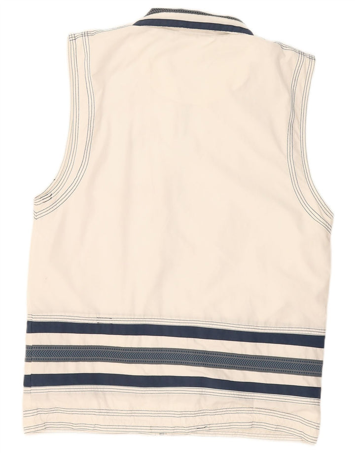 Killtec Mens Gilet UK 38 Medium White Ride Polyester