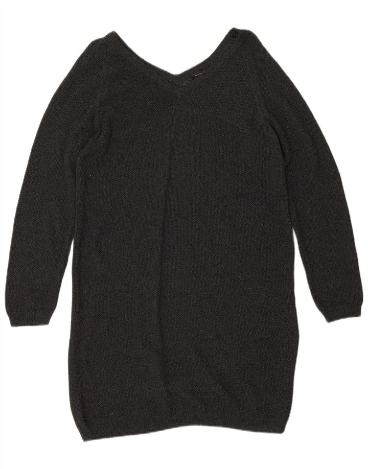 Massimo Dutti Γυναικείο Jumper Φόρεμα UK 14 Medium Grey