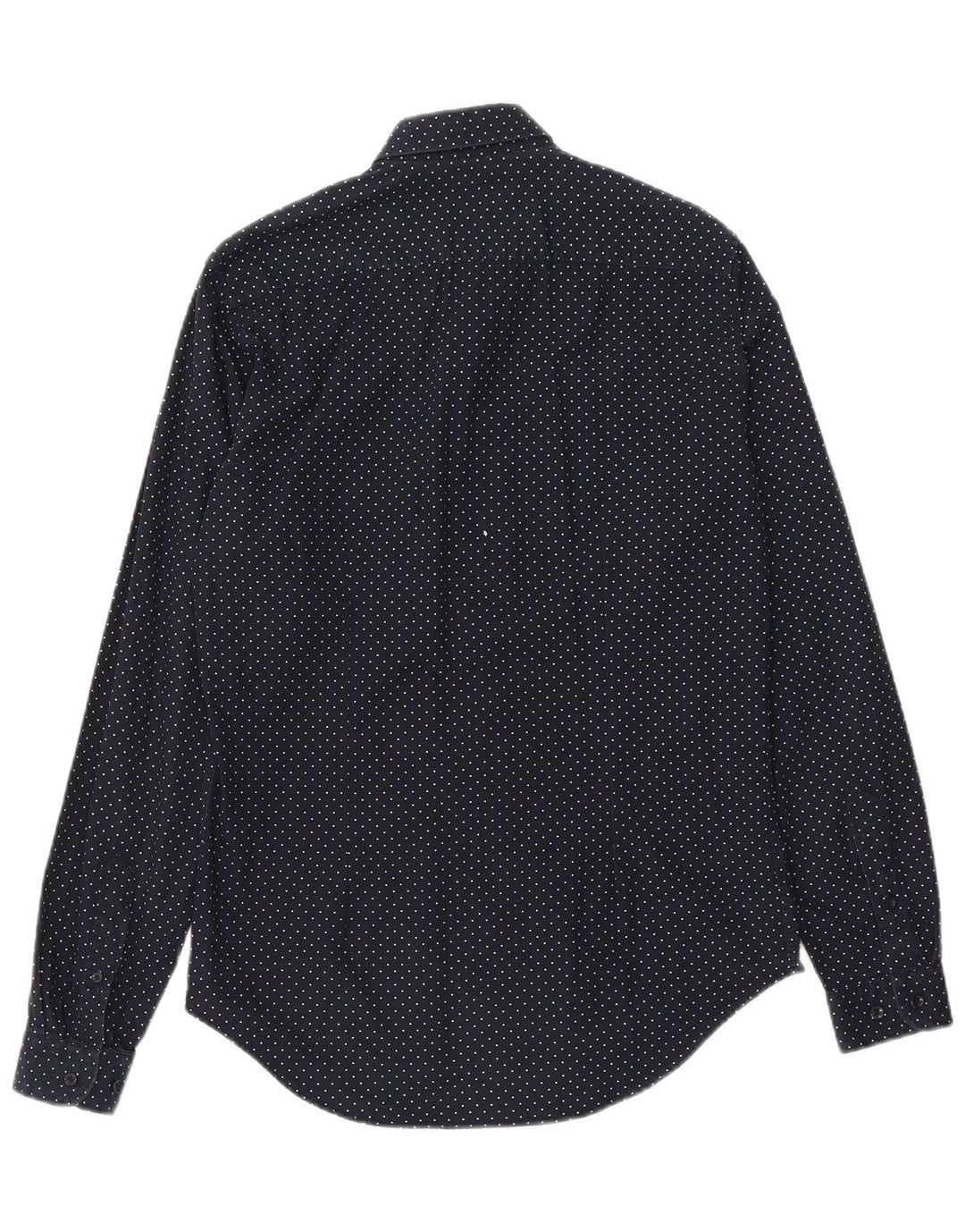 Ανδρικό πουκάμισο ZARA Slim Fit Medium Navy Blue γεωμετρικό