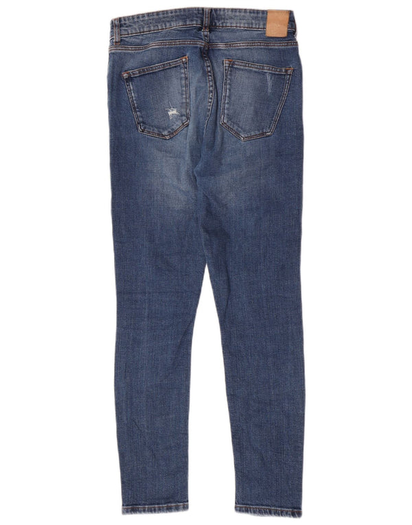 Zara Γυναικείο Skinny Jeans EU 40 Medium W30 L27 Μπλε βαμβακερό