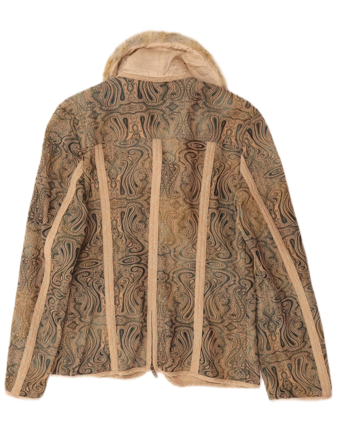 Γυναικείο μπουφάν μπλέιζερ Kello UK 14 Medium Beige Paisley