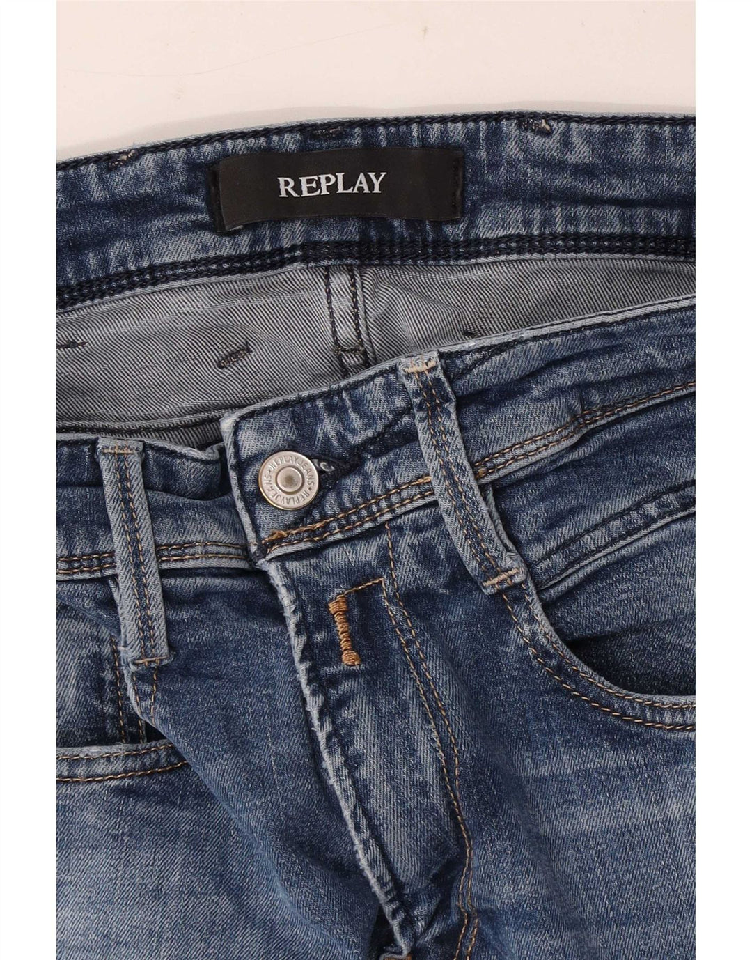 Replay Γυναικείο Skinny Jeans W28 L30 Blue