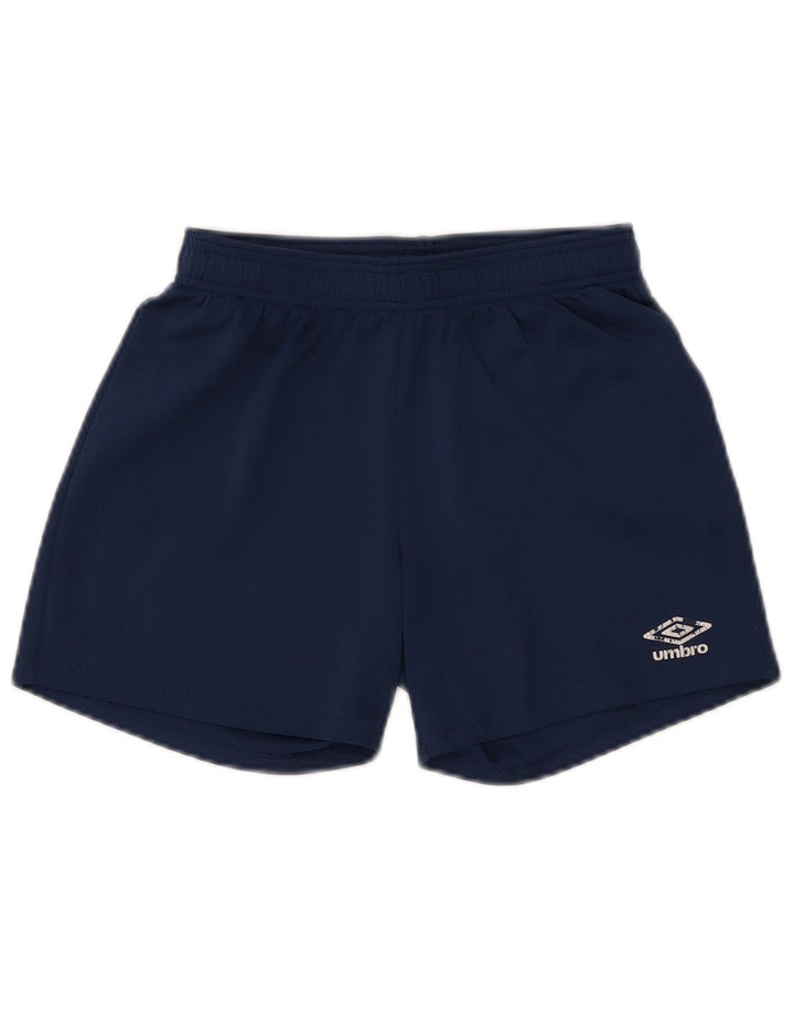 Αθλητικό σορτς Umbro Boys 11-12 ετών Navy Blue Polyester