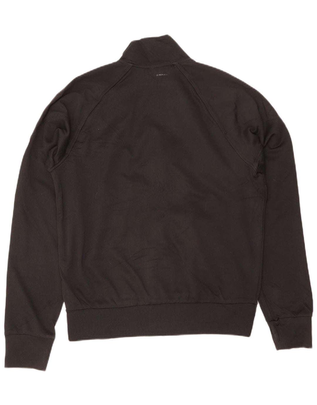 Ανδρική φόρμα γυμναστικής NIKE, γραφική Dri Fit, Μπουφάν από μικρό μαύρο πολυεστέρα